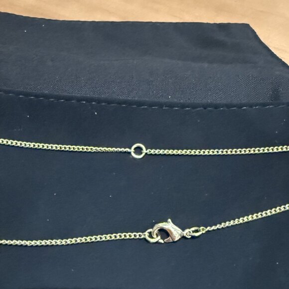 Chanel Lambskin Chain CC Necklace Gold with Pouch and Box - Picture 5 of 7